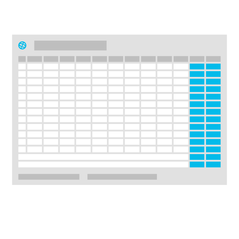 Mjesečna evidencija radnog vremena (Excel obrazac)